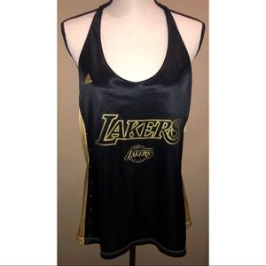 Los Angeles Lakers NBA Adidas Halter Top Large
